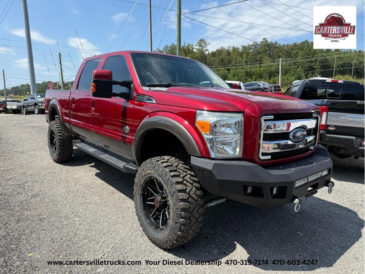2015 Ford F250sd King Ranch FX4 - LIFTED - 37's - NICE UPGRADES Cartersville GA
