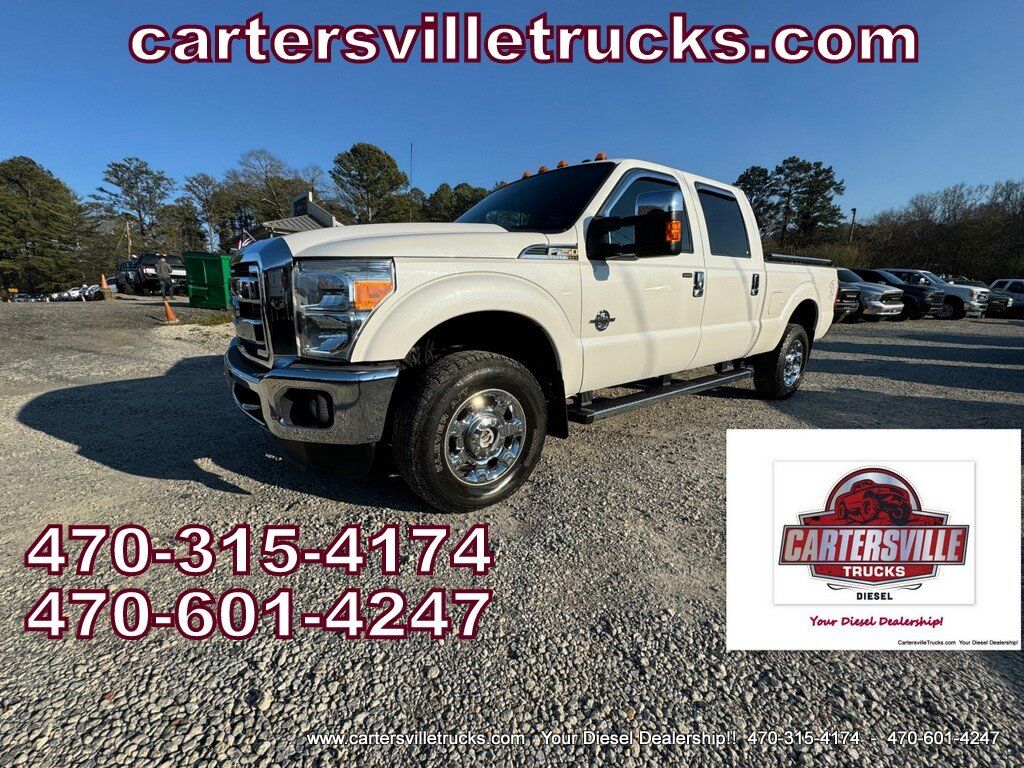 Used 2015 Ford F250sd Lariat 4x4 DELETED LOW MILES in Cartersville GA