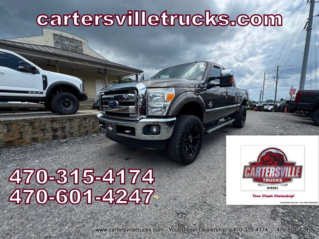 2015 Ford F250sd Lariat FX4 - LEVELED - FUELS Cartersville GA