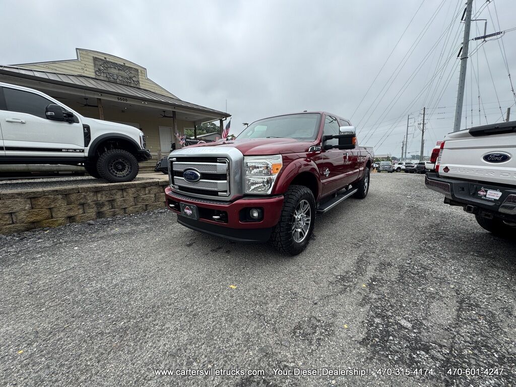 2015 Ford F250sd PENDING SALE*** Platinum FX4 - ULTIMATE - LOADED Cartersville GA