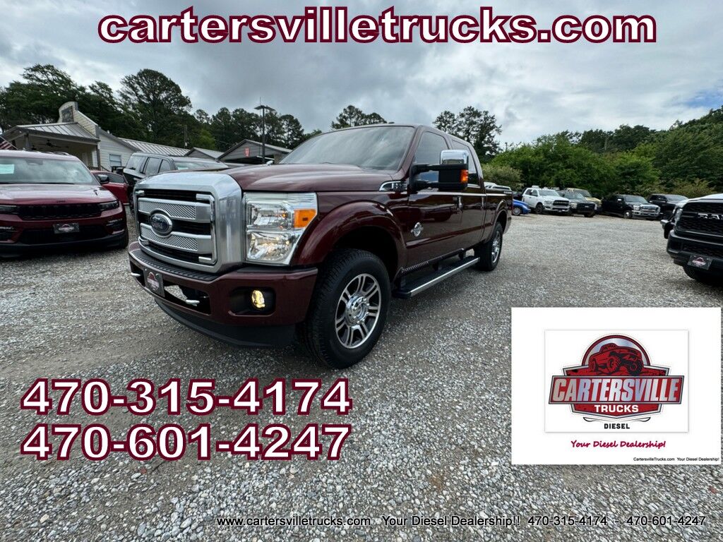 Used 2015 Ford F250sd Platinum FX4 DELETED in Cartersville GA