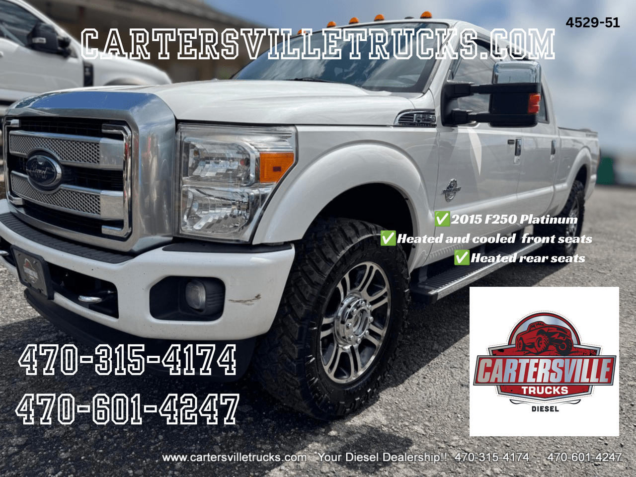2015 Ford F250sd Platinum FX4