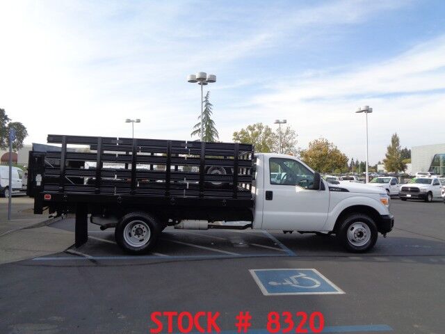 2015 Ford F350 ~ 12ft Stake Bed ~ Dually ~ Liftgate ~ Only 41K Miles! Rocklin CA