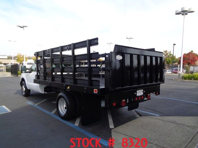 2015 Ford F350 ~ 12ft Stake Bed ~ Dually ~ Liftgate ~ Only 41K Miles! Rocklin CA