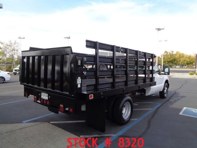 2015 Ford F350 ~ 12ft Stake Bed ~ Dually ~ Liftgate ~ Only 41K Miles! Rocklin CA