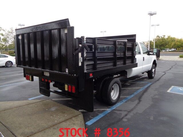 2015 Ford F350 ~ 4x4 ~ Crew Cab ~ 9ft Stake Bed ~ Dually ~ Liftgate ~ Only 19K Miles! Rocklin CA