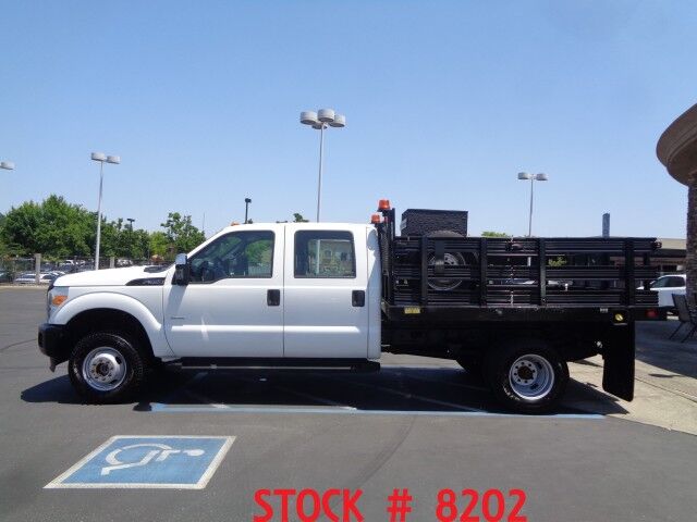 2015 Ford F350 ~ 4x4 ~ Crew Cab ~ 9ft Stake Bed ~ Dually ~ Only 48K Miles! Rocklin CA