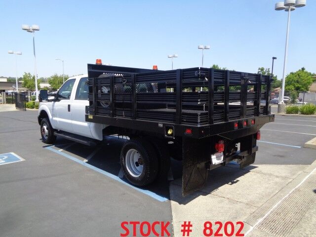 2015 Ford F350 ~ 4x4 ~ Crew Cab ~ 9ft Stake Bed ~ Dually ~ Only 48K Miles! Rocklin CA