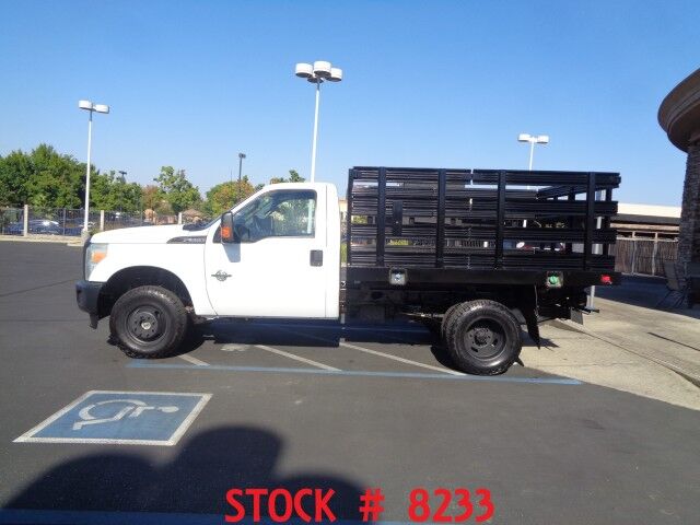 2015 Ford F350 ~ 4x4 ~ Diesel ~ 9ft Stake Bed ~ Dually ~ Only 57K Miles! Rocklin CA