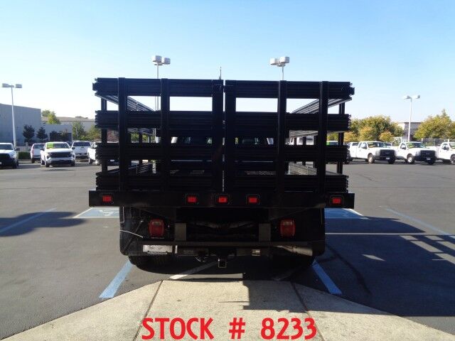 2015 Ford F350 ~ 4x4 ~ Diesel ~ 9ft Stake Bed ~ Dually ~ Only 57K Miles! Rocklin CA