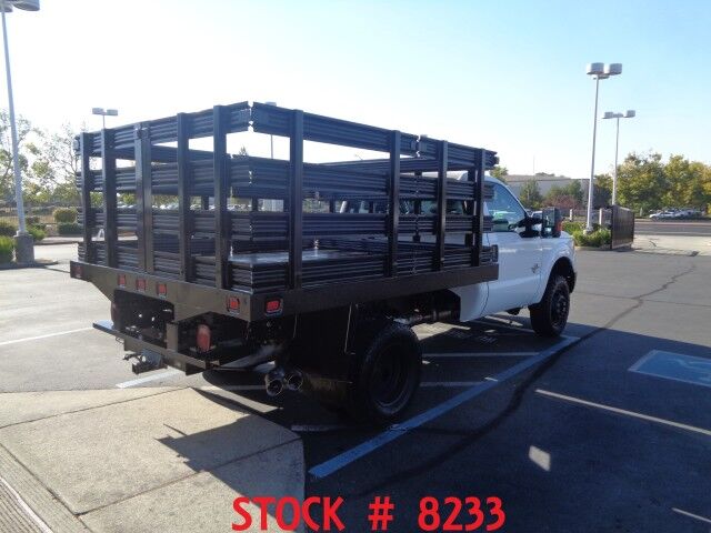 2015 Ford F350 ~ 4x4 ~ Diesel ~ 9ft Stake Bed ~ Dually ~ Only 57K Miles! Rocklin CA