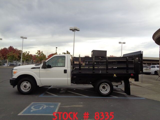 2015 Ford F350 ~ 9ft Stake Bed ~ Dually ~ Liftgate ~ Only 19K Miles! Rocklin CA