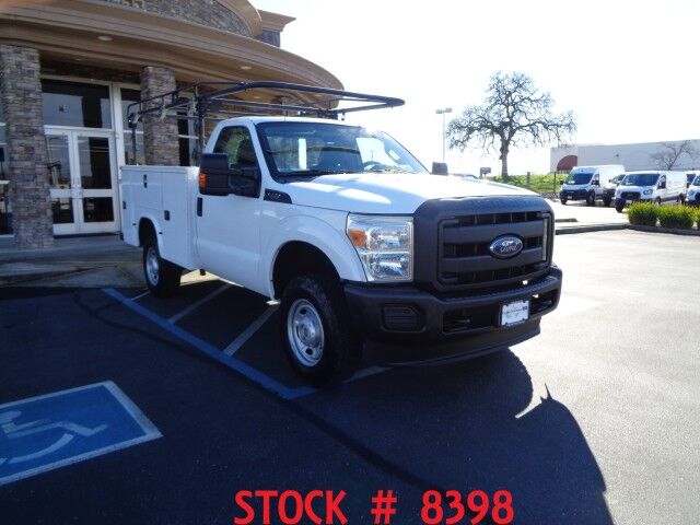 2015 Ford F350 Utility ~ 4x4 ~ Rack ~ Only 56K Miles! Rocklin CA