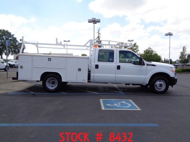 2015 Ford F350 Utility ~ Crew Cab ~ Dually ~ Only 9K Miles! Rocklin CA