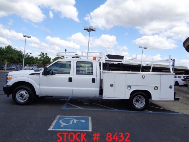 2015 Ford F350 Utility ~ Crew Cab ~ Dually ~ Only 9K Miles! Rocklin CA