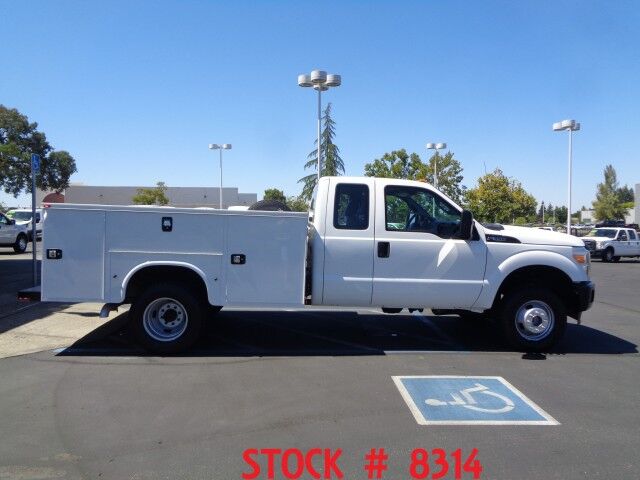 2015 Ford F350 Utility ~ Dually ~ 4x4 ~ Extended Cab ~ Only 38K Miles! Rocklin CA