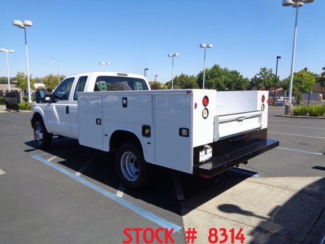 2015 Ford F350 Utility ~ Dually ~ 4x4 ~ Extended Cab ~ Only 38K Miles! Rocklin CA