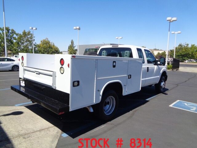 2015 Ford F350 Utility ~ Dually ~ 4x4 ~ Extended Cab ~ Only 38K Miles! Rocklin CA