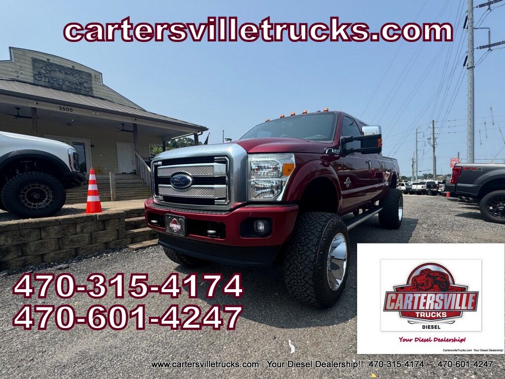 2015 Ford F350sd PENDING SALE*** Platinum FX4 - LIFTED -DELETED Cartersville GA