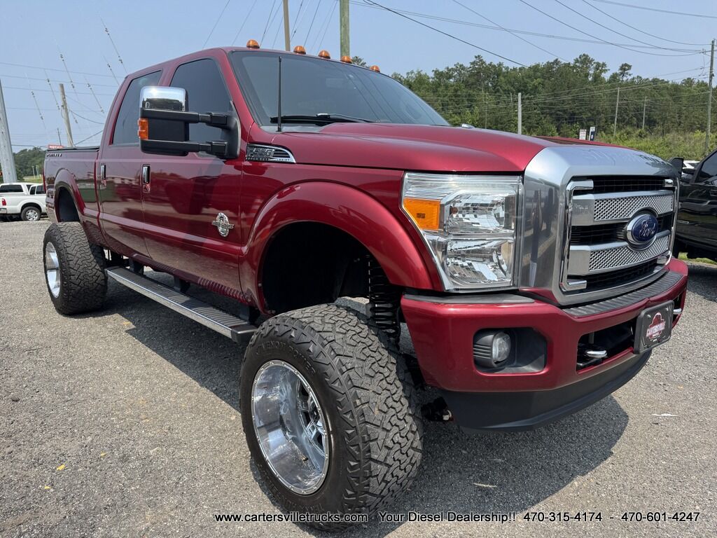 2015 Ford F350sd PENDING SALE*** Platinum FX4 - LIFTED -DELETED Cartersville GA