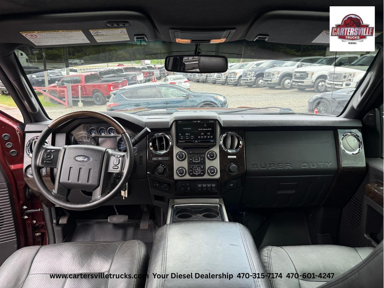 2015 Ford F350sd Platinum FX4 - LEVELED - DELETED - FUELS Cartersville GA