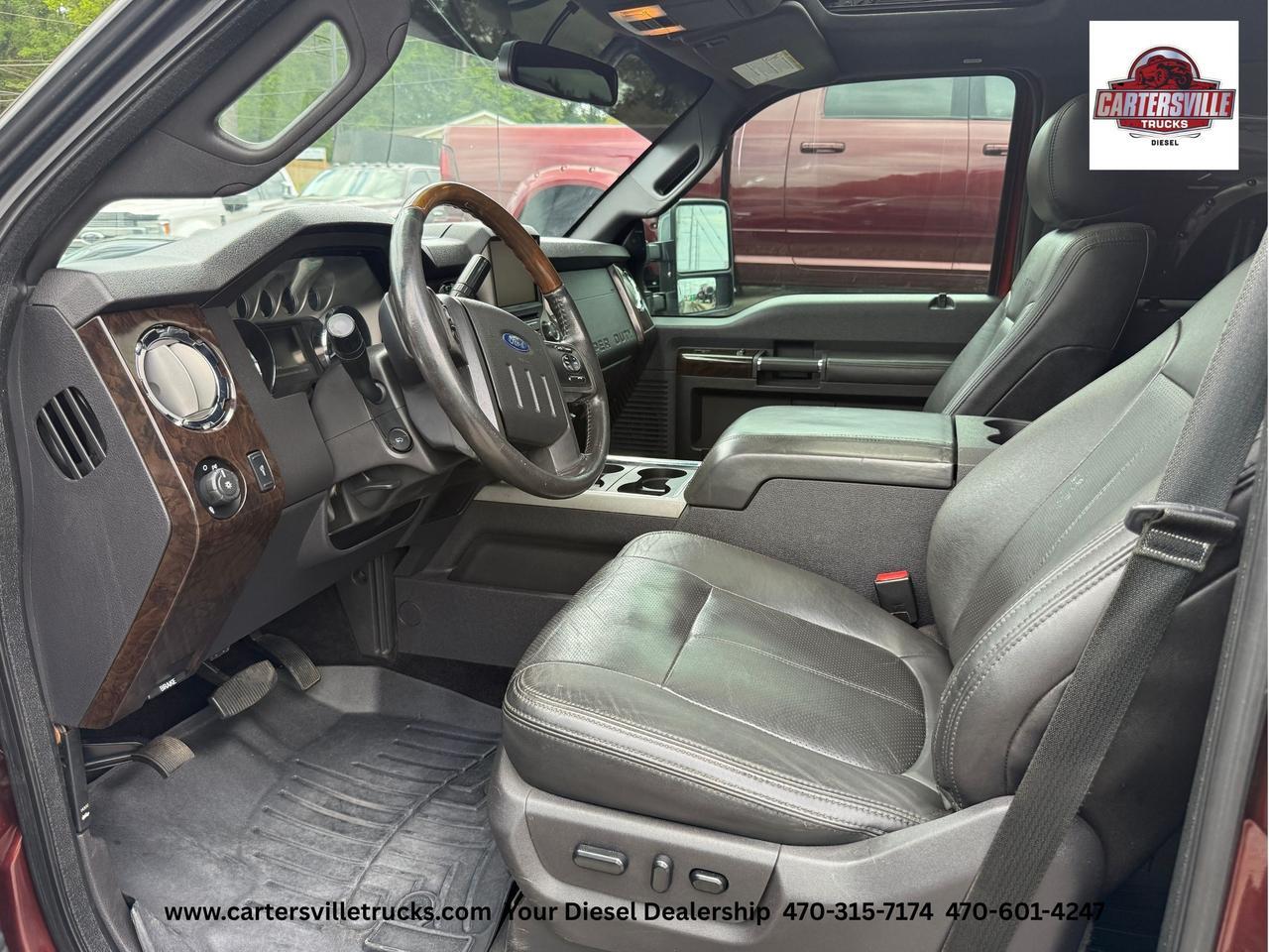 2015 Ford F350sd Platinum FX4 - LEVELED - DELETED - FUELS Cartersville GA