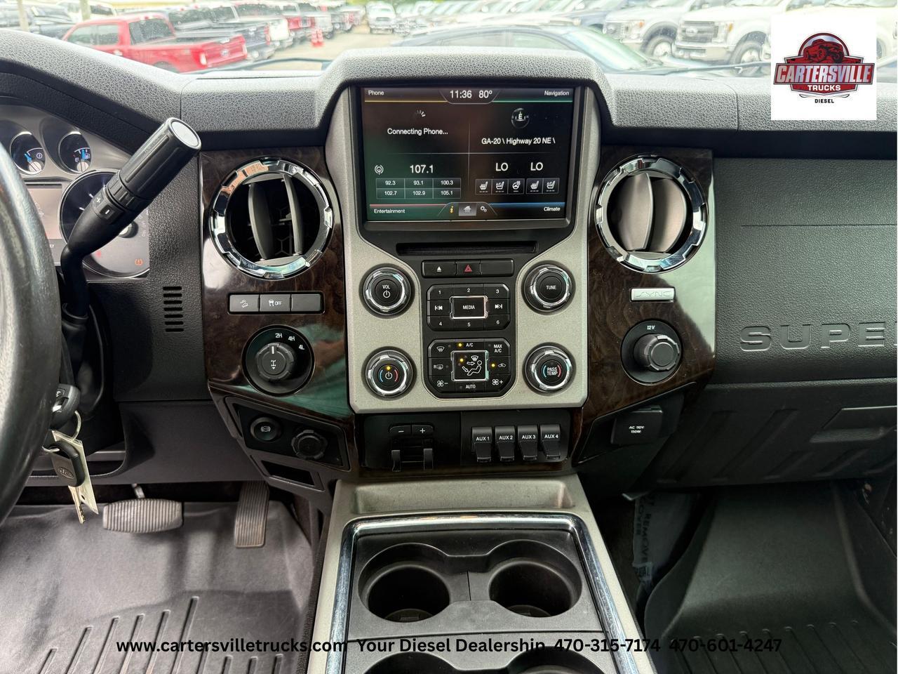 2015 Ford F350sd Platinum FX4 - LEVELED - DELETED - FUELS Cartersville GA