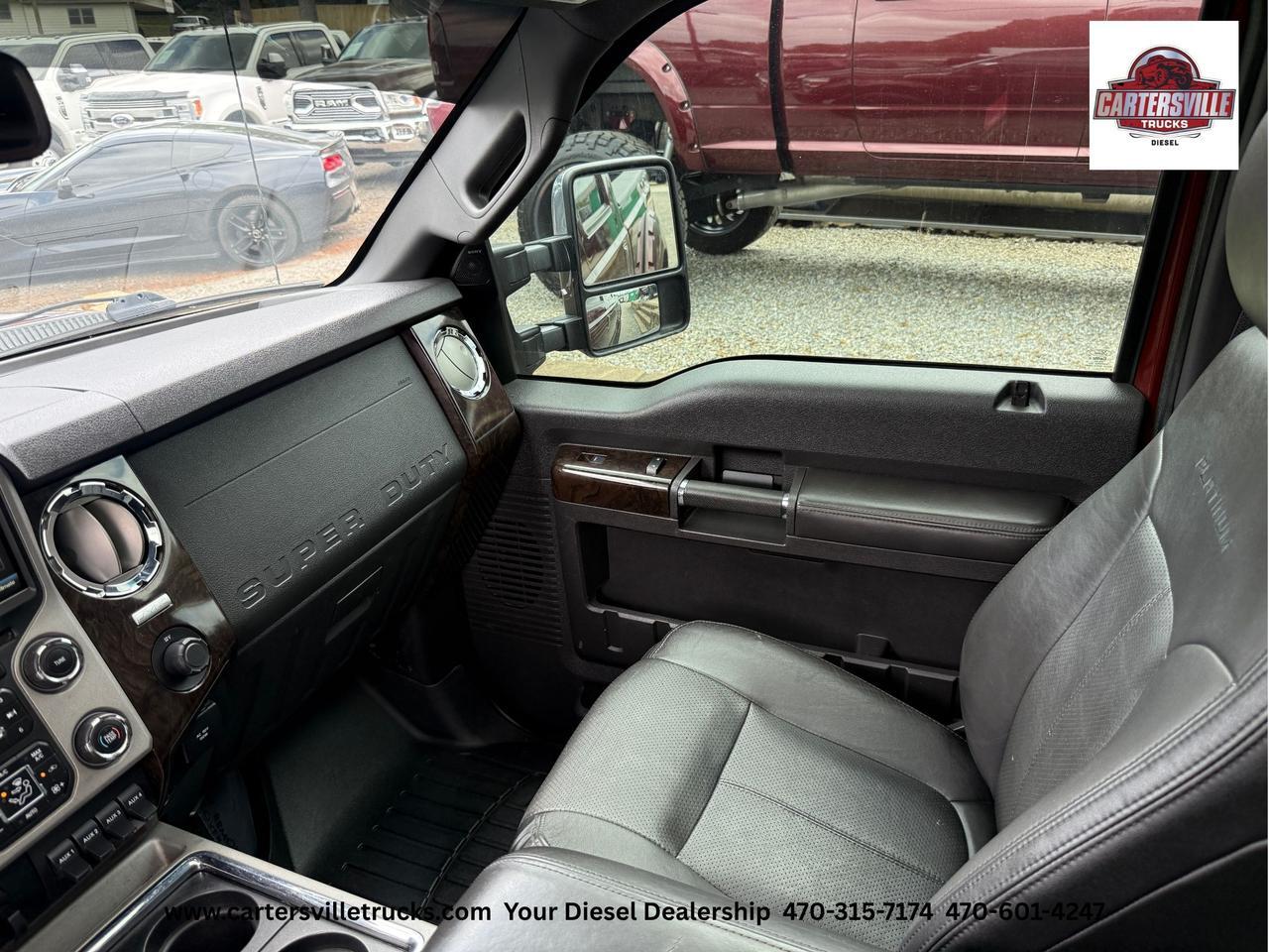 2015 Ford F350sd Platinum FX4 - LEVELED - DELETED - FUELS Cartersville GA