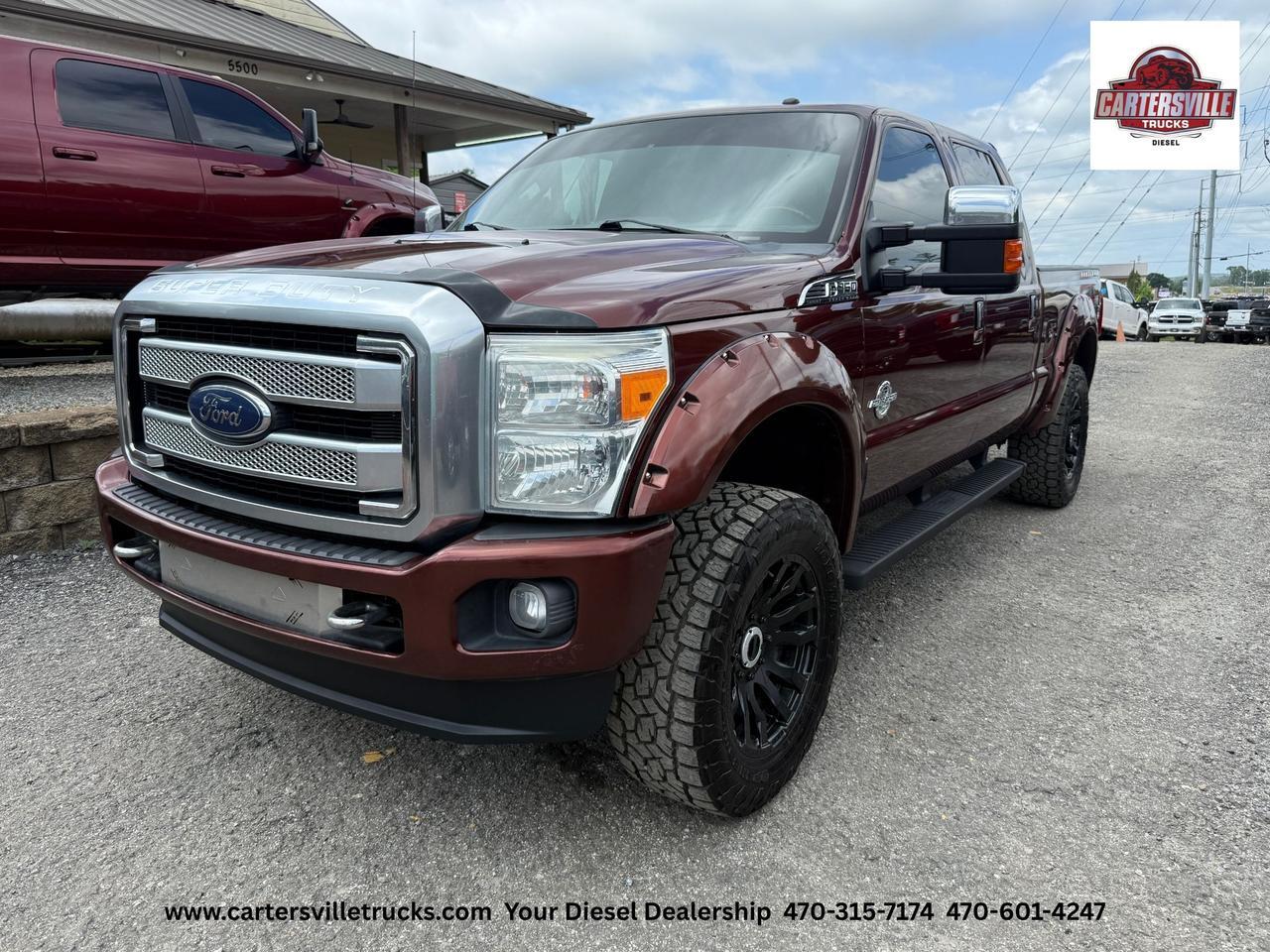 2015 Ford F350sd Platinum FX4 - LEVELED - DELETED - FUELS