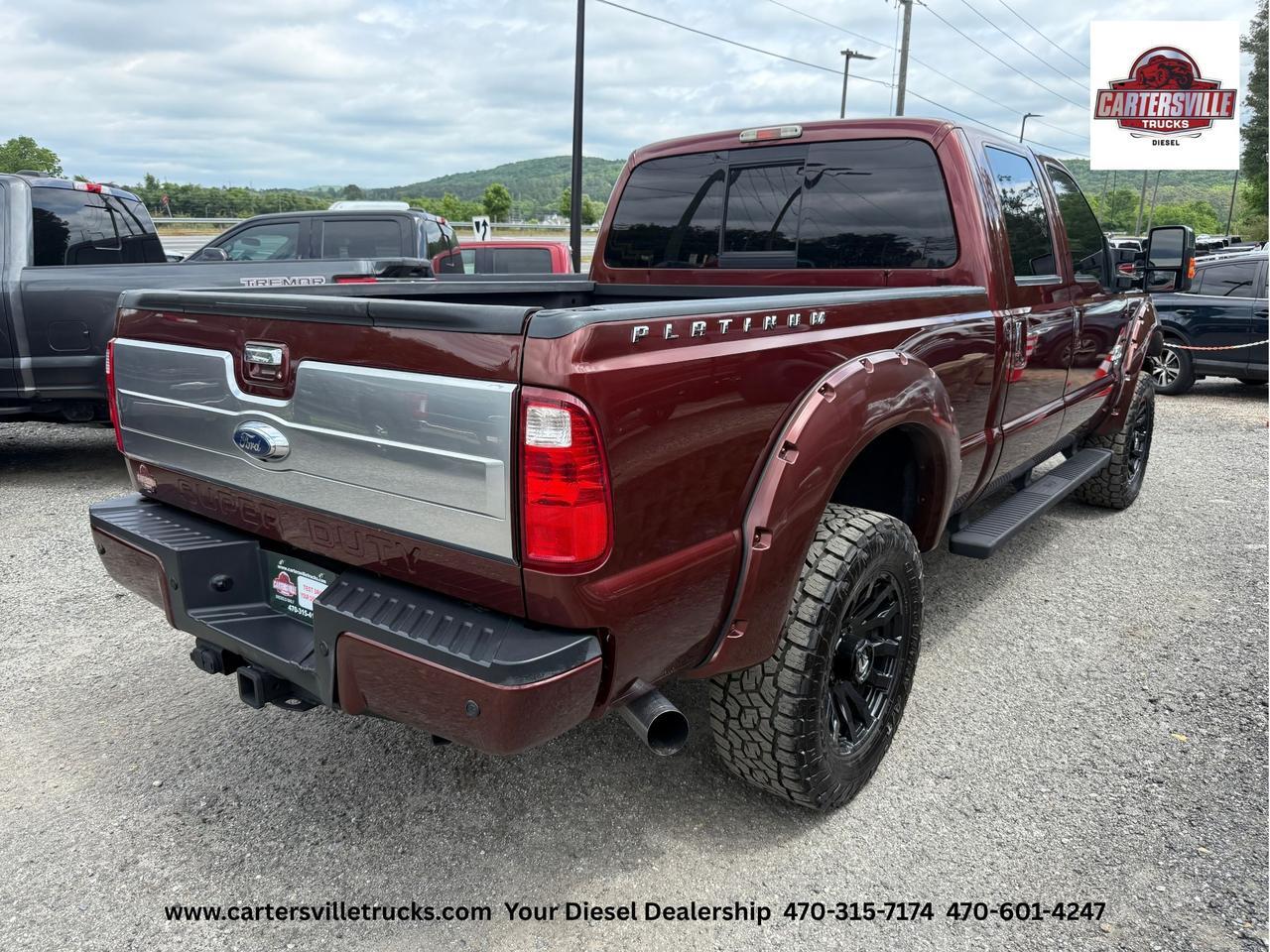 2015 Ford F350sd Platinum FX4 - LEVELED - DELETED - FUELS Cartersville GA