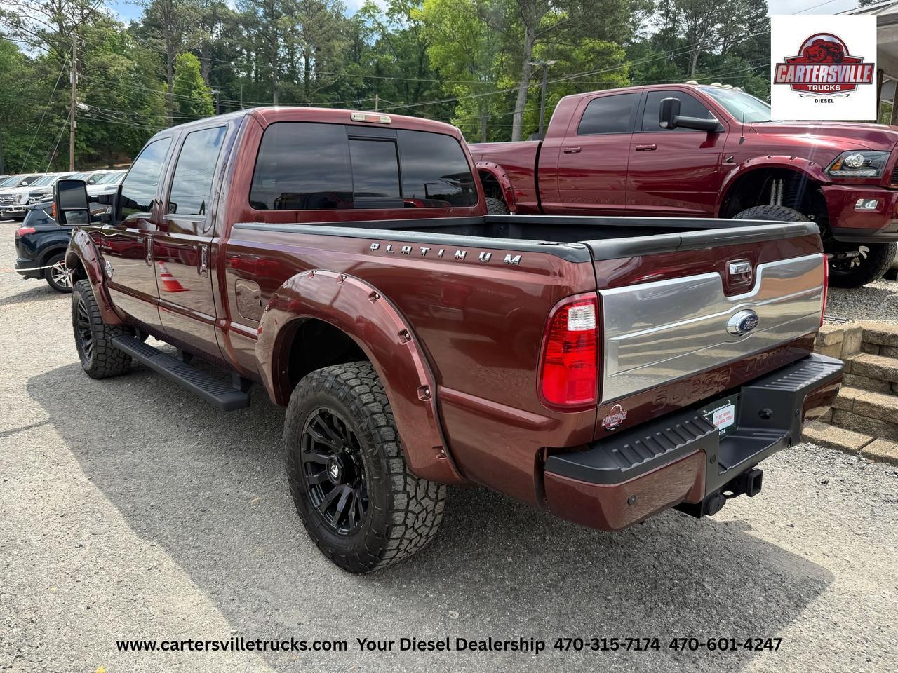 2015 Ford F350sd Platinum FX4 - LEVELED - DELETED - FUELS Cartersville GA