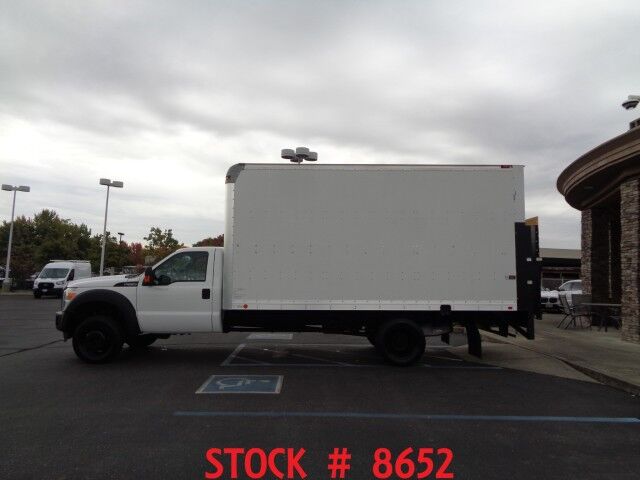 2015 Ford F550 ~ 16ft Box Truck ~ Liftgate ~ Dually ~ Only 48K Miles! Rocklin CA