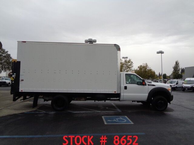 2015 Ford F550 ~ 16ft Box Truck ~ Liftgate ~ Dually ~ Only 48K Miles! Rocklin CA