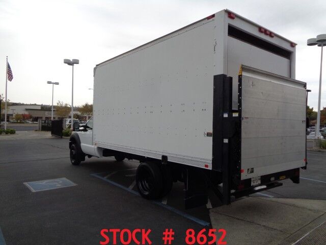 2015 Ford F550 ~ 16ft Box Truck ~ Liftgate ~ Dually ~ Only 48K Miles! Rocklin CA