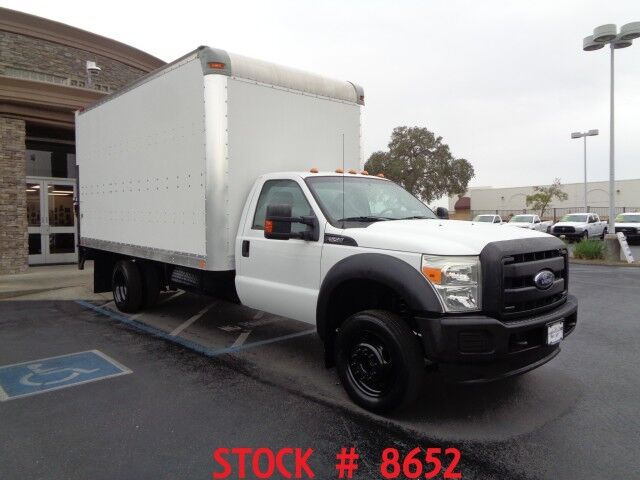 2015 Ford F550 ~ 16ft Box Truck ~ Liftgate ~ Dually ~ Only 48K Miles! Rocklin CA