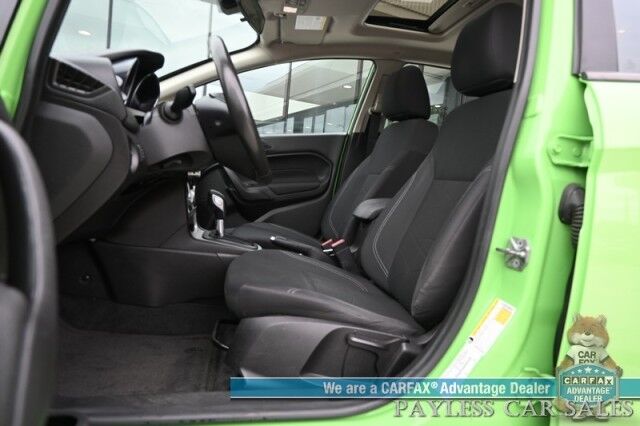 2015 Ford Fiesta SE / Automatic / AutoStart / Comfort Pkg / Heated Cloth Bucket Seats / Power Mirrors, Windows & Locks / Sunroof / Bluetooth / Keyless Entry / Air Conditioning / Alloy Wheels / Block Heater / 36 MPG / Only 58K Miles / 1-Owner Anchorage AK