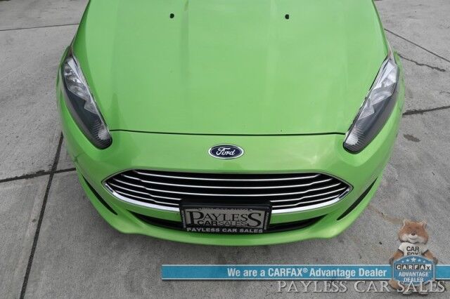 2015 Ford Fiesta SE / Automatic / AutoStart / Comfort Pkg / Heated Cloth Bucket Seats / Power Mirrors, Windows & Locks / Sunroof / Bluetooth / Keyless Entry / Air Conditioning / Alloy Wheels / Block Heater / 36 MPG / Only 58K Miles / 1-Owner Anchorage AK