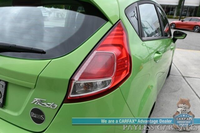 2015 Ford Fiesta SE / Automatic / AutoStart / Comfort Pkg / Heated Cloth Bucket Seats / Power Mirrors, Windows & Locks / Sunroof / Bluetooth / Keyless Entry / Air Conditioning / Alloy Wheels / Block Heater / 36 MPG / Only 58K Miles / 1-Owner Anchorage AK
