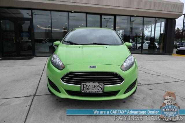 2015 Ford Fiesta SE / Automatic / AutoStart / Comfort Pkg / Heated Cloth Bucket Seats / Power Mirrors, Windows & Locks / Sunroof / Bluetooth / Keyless Entry / Air Conditioning / Alloy Wheels / Block Heater / 36 MPG / Only 58K Miles / 1-Owner Anchorage AK