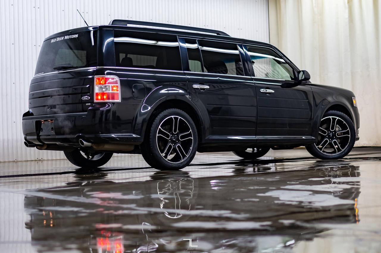 2015 Ford Flex AWD SEL Leather Roof Nav BCam Red Deer AB