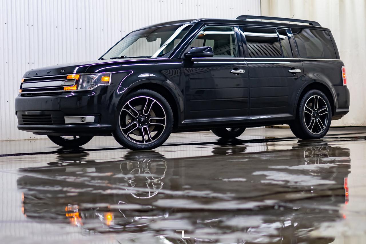 2015 Ford Flex AWD SEL Leather Roof Nav BCam Red Deer AB
