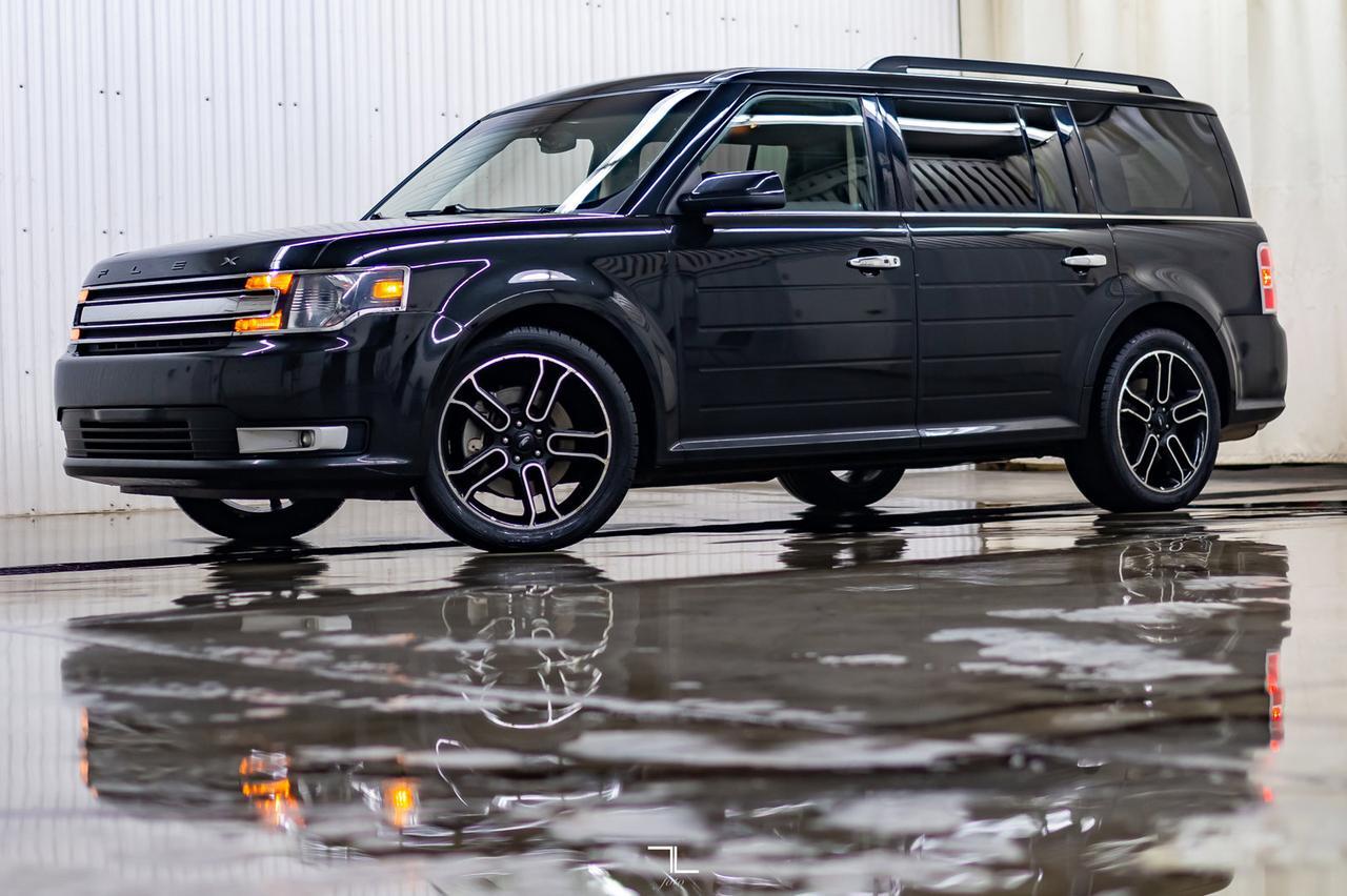 2015 Ford Flex AWD SEL Leather Roof Nav BCam Red Deer AB