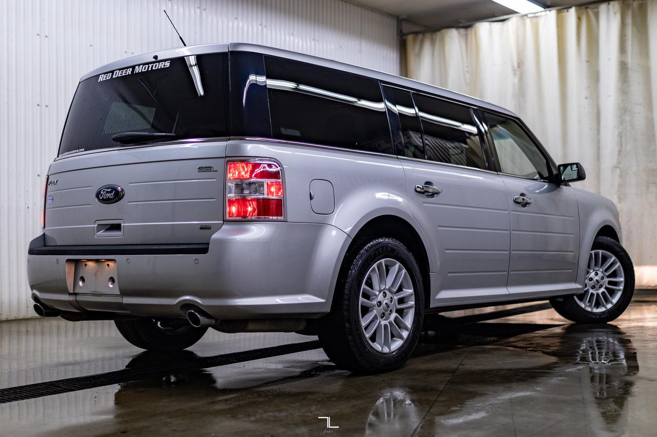 2015 Ford Flex AWD SEL Pseat 3rd Row Red Deer AB