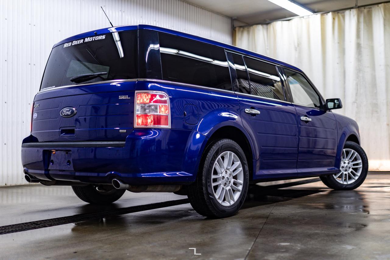 2015 Ford Flex AWD SEL Pseat 3rd Row Red Deer AB