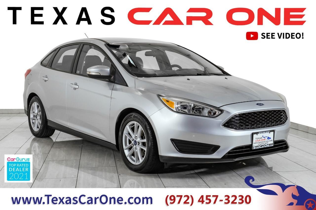 2015 Ford Focus SE AUTOMATIC REAR CAMERA BLUETOOTH CRUISE CONTROL ALLOY WHEELS