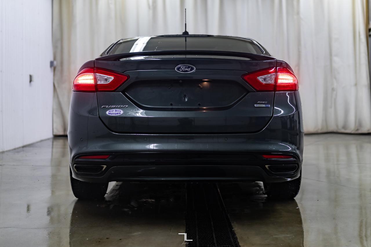 2015 Ford Fusion AWD SE Nav Roof BCam Red Deer AB