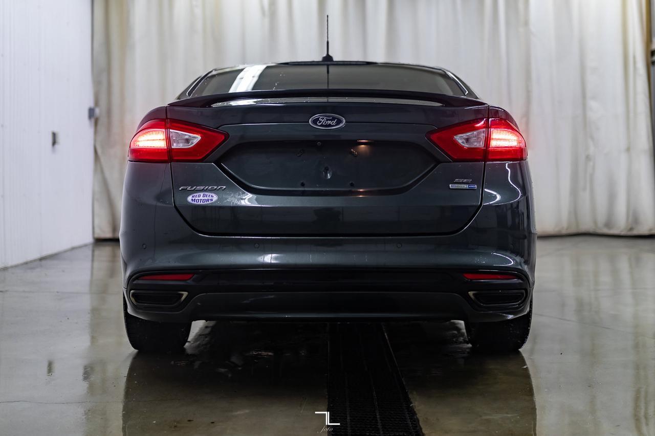 2015 Ford Fusion AWD SE Nav Roof BCam Red Deer AB