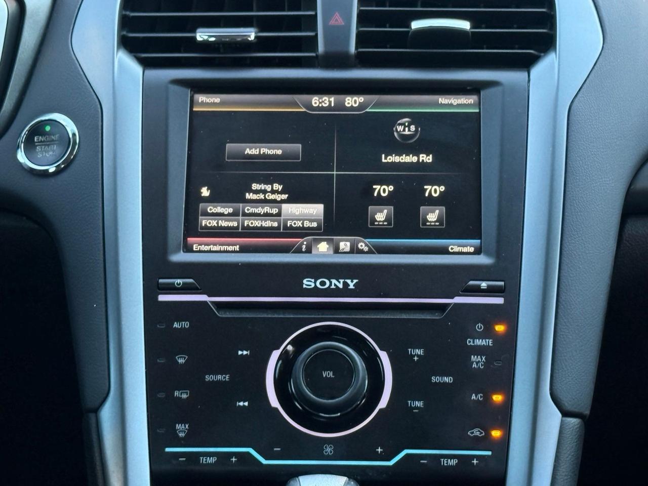 2015 Ford Fusion Hybrid Titanium Springfield VA