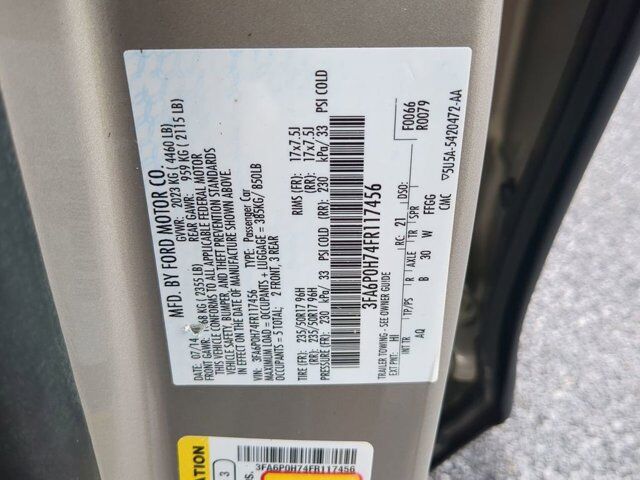 2015 Ford Fusion SE Appleton WI