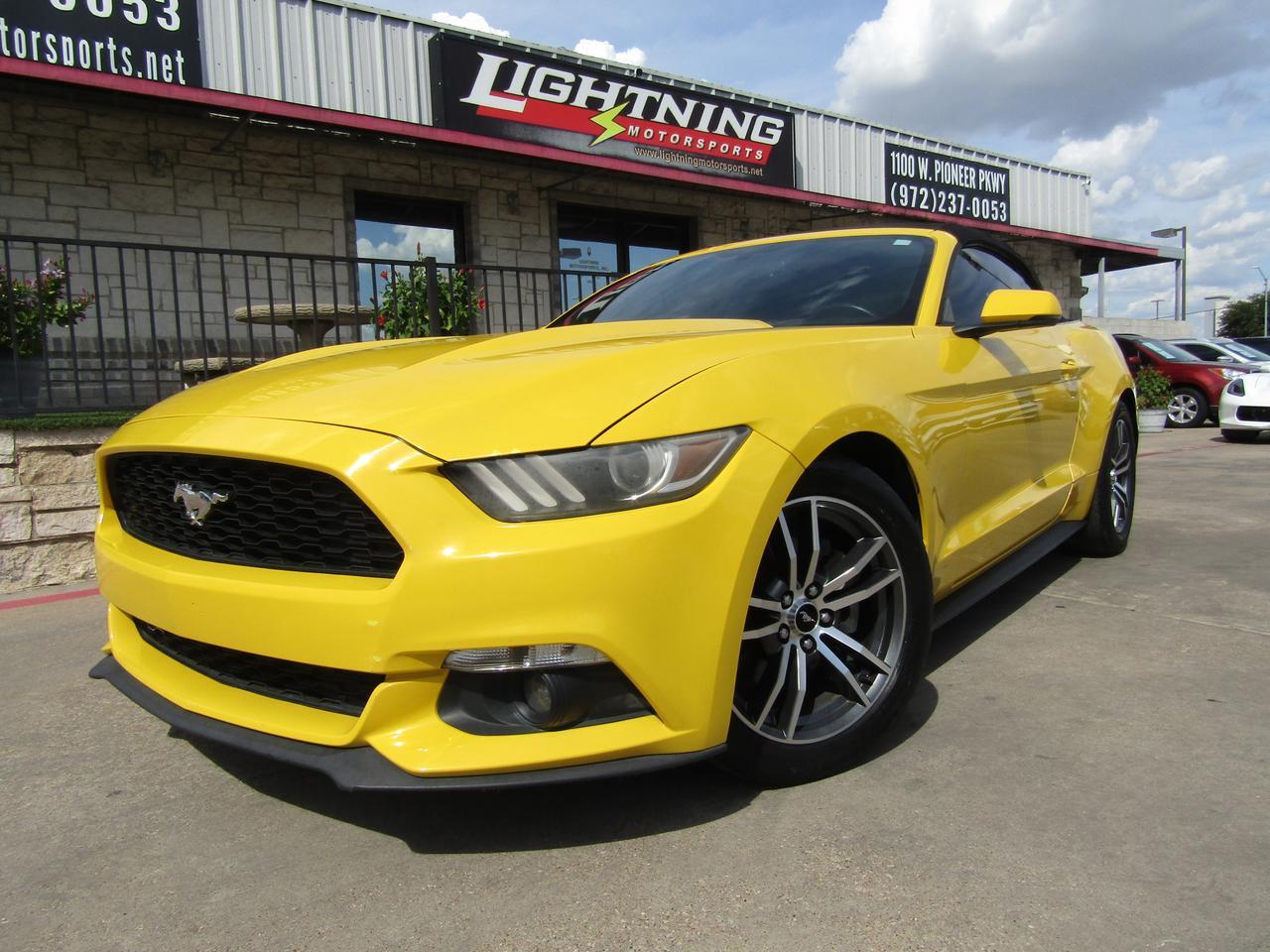 2015 Ford Mustang 2dr Conv EcoBoost Premium